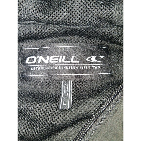 ONeill TRVLR Kids Hooded Jacket Large Black & Blue Nylon - Picture 6 of 9